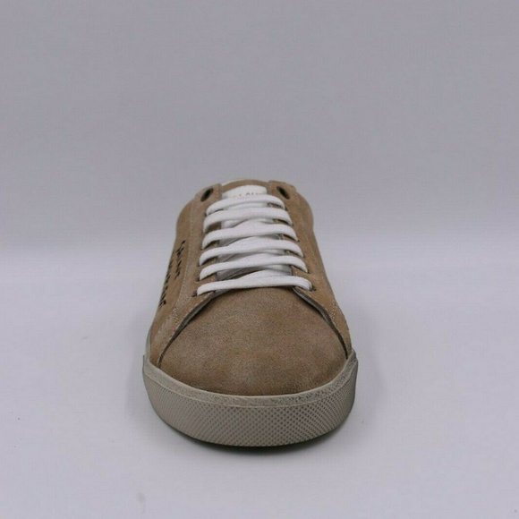 Saint Laurent Sl/06 Court Classic Suede TAN 43/10 - Picture 3 of 8